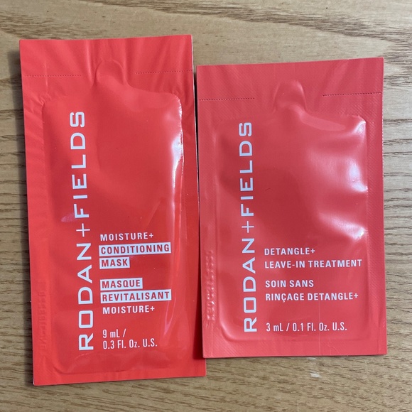 Rodan & Fields Haircare Moisture Shampoo Conditioning Mask Detangle Lot of 4 New - Picture 3 of 5